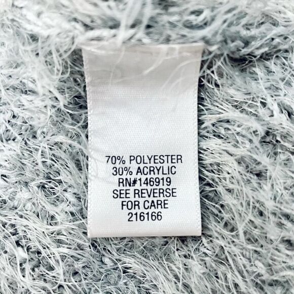 Candie’s Fuzzy Mock Neck Pullover Sweater - Picture 8 of 10